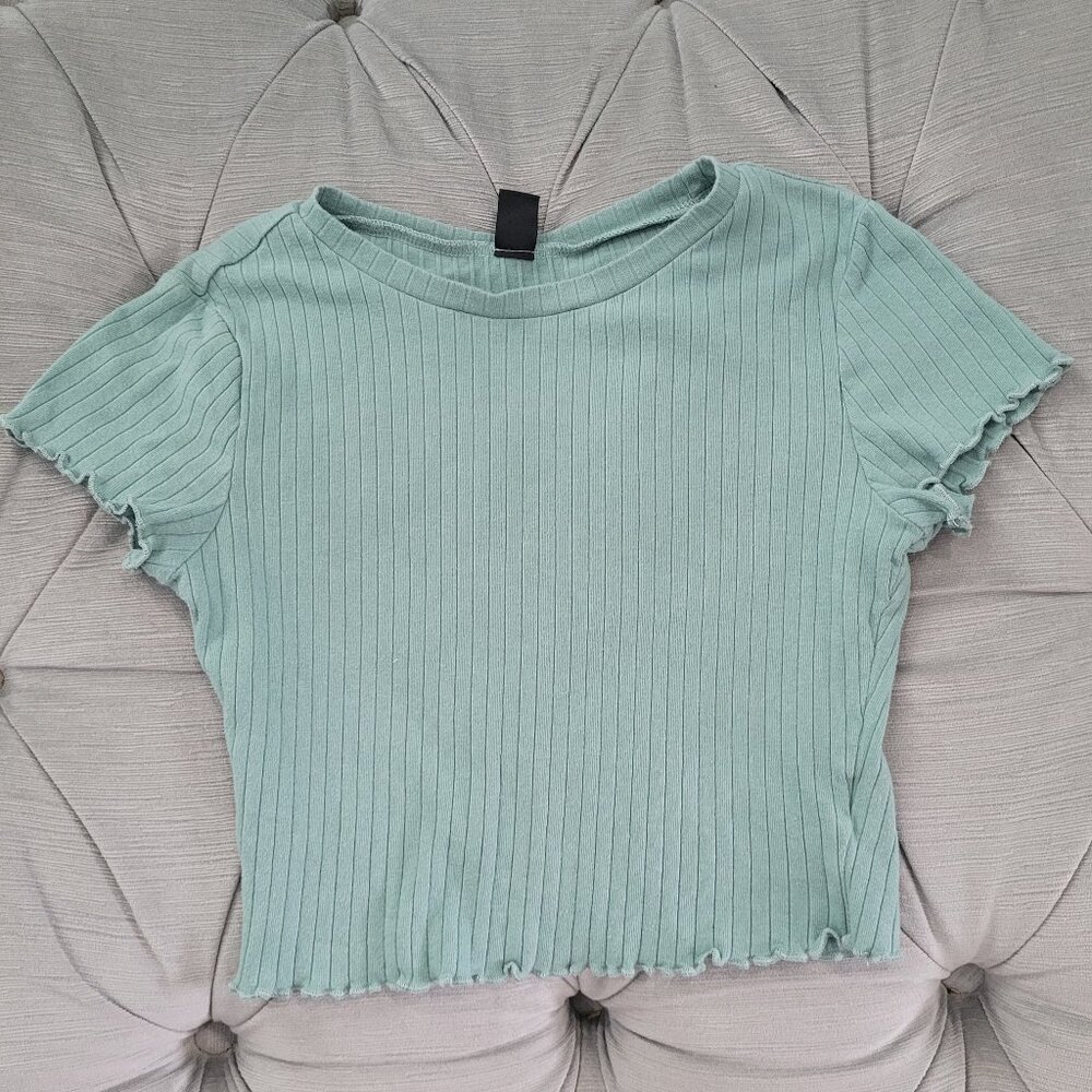 Ribbed Crop Top